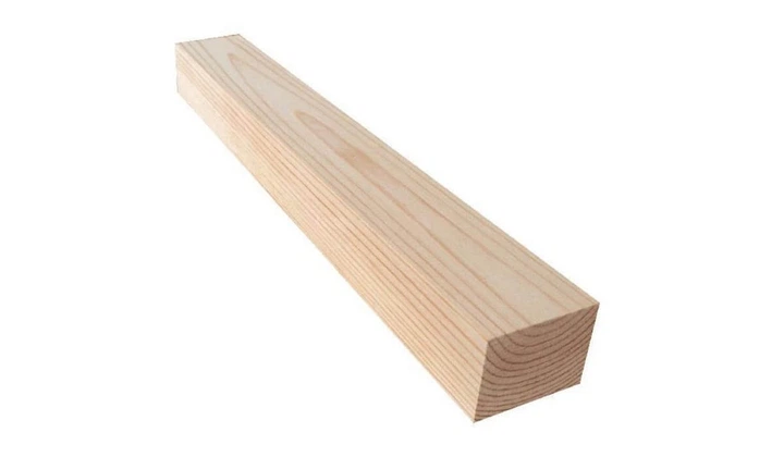 Брус струганий сосна 50x50x3000 мм