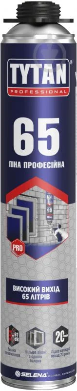 Піна монтажна Tytan Professional 65 Low Pressure GUN 750 мл