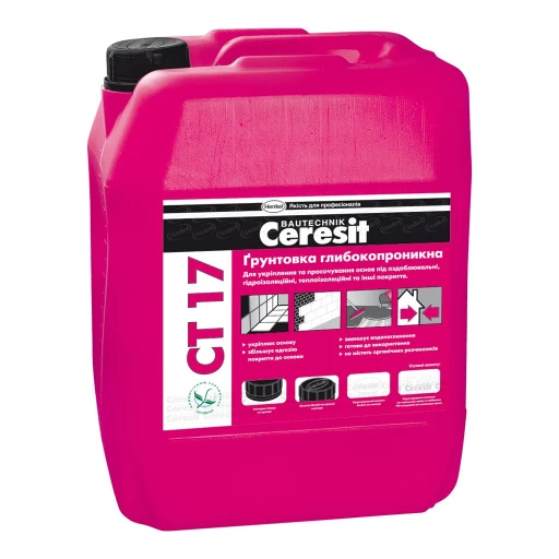 Ґрунтовка глибокопроникна Ceresit CT 17 10 л