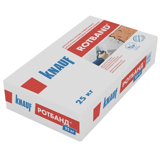 Штукатурка Knauf Rotband гіпсова універсальна 25 кг
